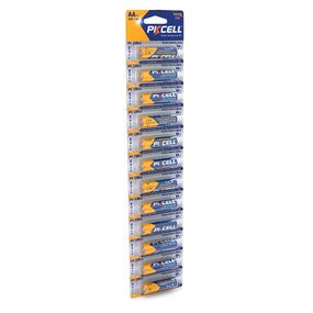 Батарейка солевая PKCELL 1.5V AA/R6.12 штук в блистере цена за блистер,Q10