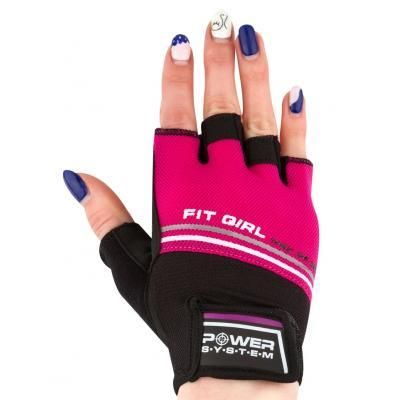 Перчатки для фитнеса Power System Fit Girl Evo PS-2920 XS Pink (PS_2920_XS_Pink) - Топ Продаж! | Зображення 1