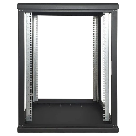 EServer 15U 600х500х773 скло, чорна Шафа - Серверні шафи | Зображення 1