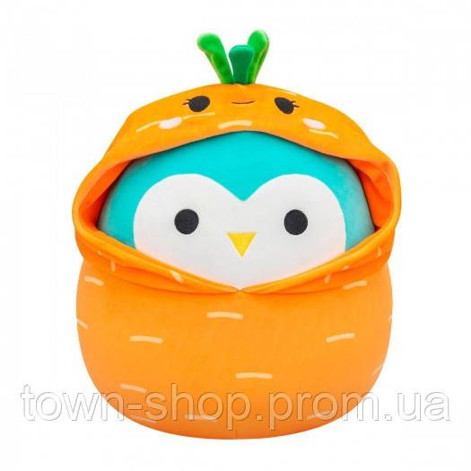 Мягкая игрушка Squishmallows - Сова Винстон (30 cm, в одежде)