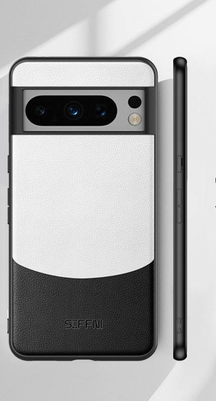 Google Pixel 7 Pro чохол Leather білий