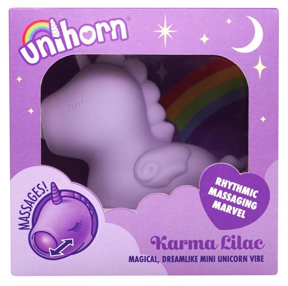 Кліторальний стимулятор - Unihorn Karma Lilac Sex Aura