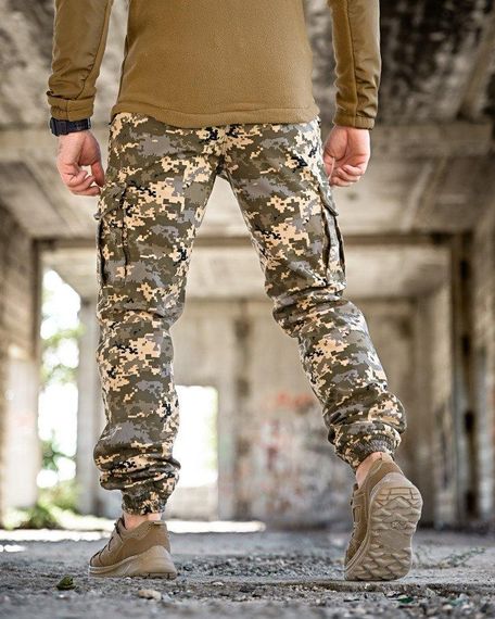 Зимові штани soft shell BANDIT піксель ТР6410 | Зображення 3