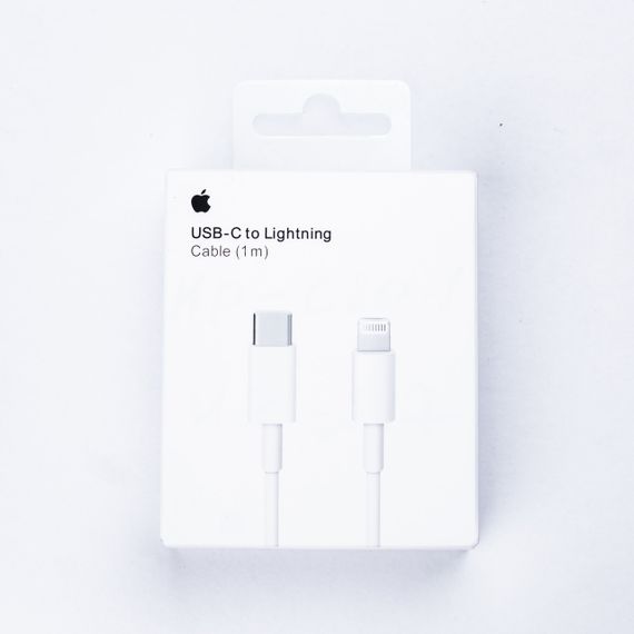Кабель для зарядження USB-C/lightning 1 м білий | Зображення 4