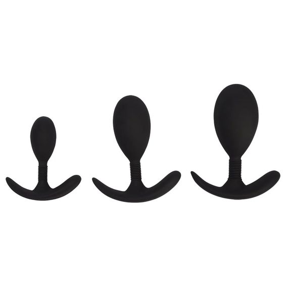 Набір анальних пробок Chisa Black Mont, чорний sexstyle | Зображення 1