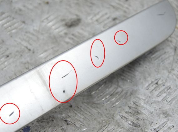 Накладка кришки багажника Renault Clio III 2005-2012 Накладка ручки багажника Рено Кліо 3 8200883011 | Зображення 2