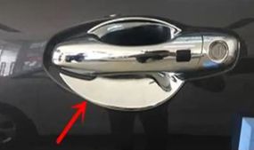 Накладки під ручки V1 Libao (4 шт, пласт) для Kia Sorento UM 2015-2020 рр.