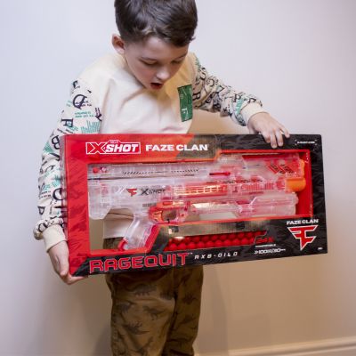 Игрушечное оружие Zuru X-Shot Быстрострельный бластер Chaos FAZE Ragequit (24 шарика) (36498) | Зображення 3