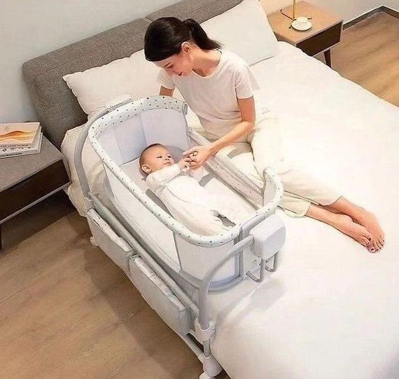 Ліжечко-люлька з маятниковим механізмом LIEL Union (47741-9075_3531) | Зображення 2