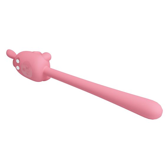 Вібратор - Pretty Love Cute Bunny Pink, 7 vibration functions | Зображення 6