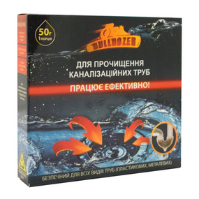 Засіб для прочищення труб «Бульдозер» 50 г