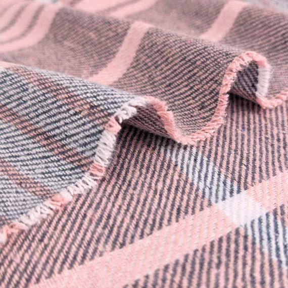 Плед бавовняний HORACE рожевий Love You 140 x 200 см | Зображення 3