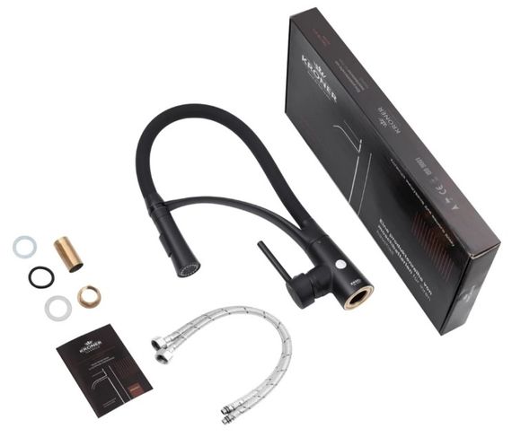 Змішувач для кухні Kroner KRP Ersel - SCH03393BLK (CV033799) | Зображення 2