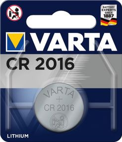 Батарейка VARTA CR 2016 BLI 1 LITHIUM (06016101401)