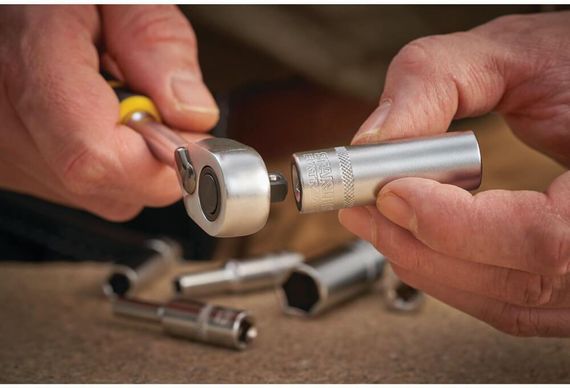 Головка торцева 1/4 х 13 мм, із шестигранним профілем, висока, метрична. STANLEY FMMT17965-0 | Зображення 4