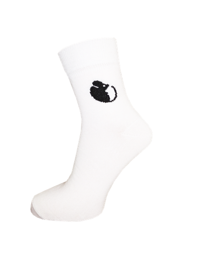 Подростковые носки с рисунком мышки Twinsocks р21-23(36-38),22-24(35-37), 23-25(38-40),24-26(38-40) белый | Зображення 4