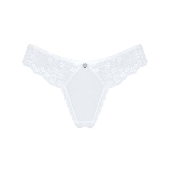 Напівпрозорі трусики Obsessive Heavenlly panties XL/2XL, відкриті сідниці | Зображення 4
