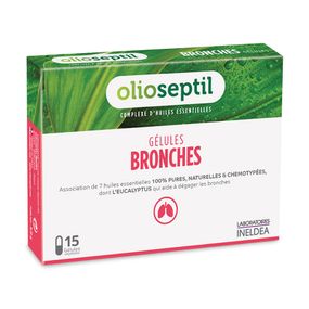 Комплекс для профілактики дихальної системи OLIOSEPTIL BRONCHES 15 Caps