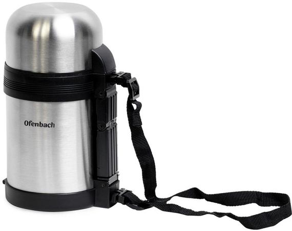 Термокухоль Vacuum Flask 380мл чорний | Зображення 1