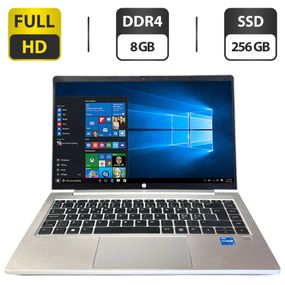 Ультрабук HP ProBook 440 G8 / 14" (1920x1080) IPS / Intel Core i3-1115G4 (4 (8) ядра по 4.1 GHz) / 8 GB DDR4 / 256 GB SSD / Intel UHD Graphics / WebCam б/в