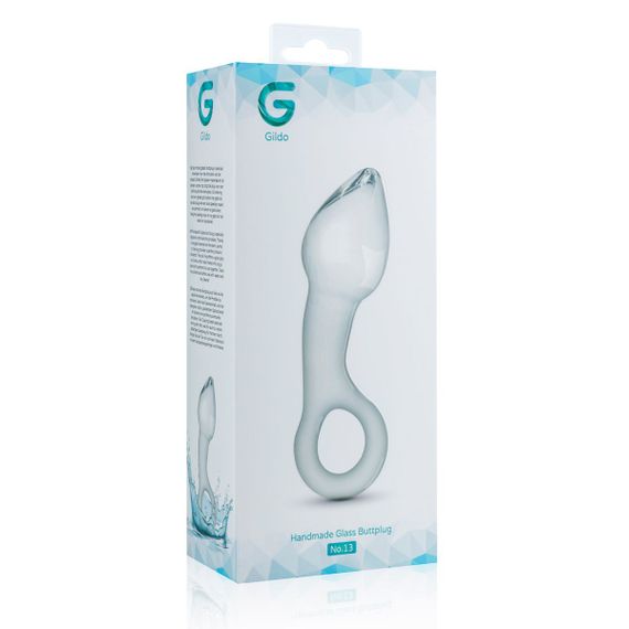 Скляний стимулятор простати Gildo Glass Prostate Plug No. 13 | Зображення 3