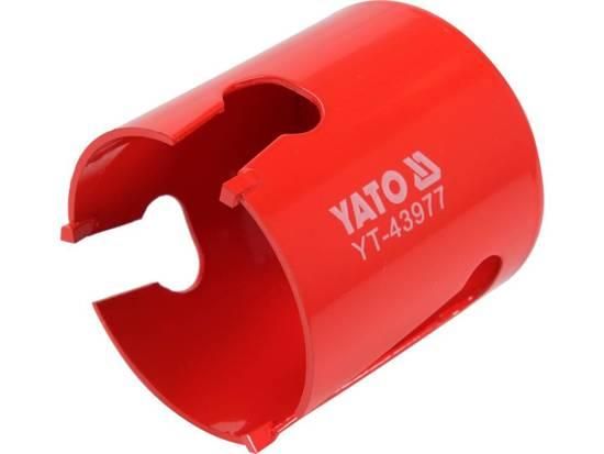 Свердло корончате по силикату, керамици, плитах OSB YATO Польша: Ø60 x 60 мм, ризьб. крипл.- 5/8"-18UNF