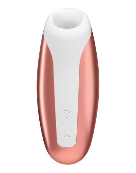 Миниатюрный вакуумный стимулятор Satisfyer Love Breeze Copper | Зображення 1