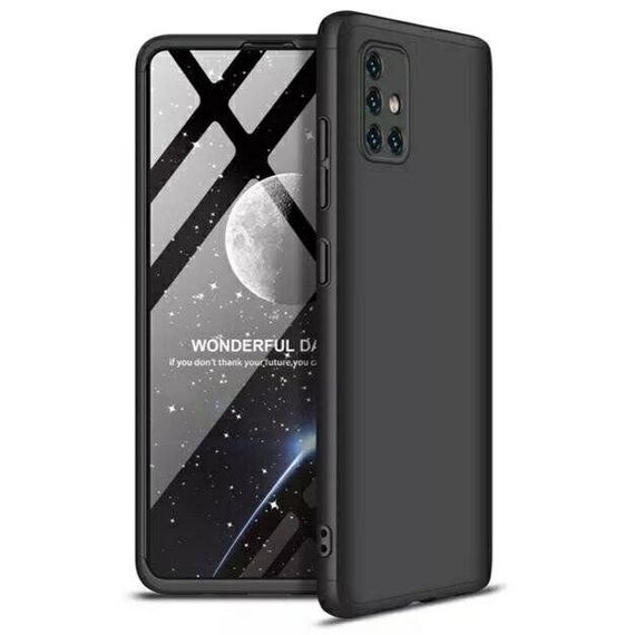 Чохол GKK 360 градусів для Samsung Galaxy M31s колір Чорний