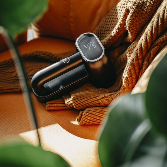 Машинка для видалення катишків Adler AD 9622 чорна акумуляторна з LCD дисплеєм, подвійна головка | Зображення 7