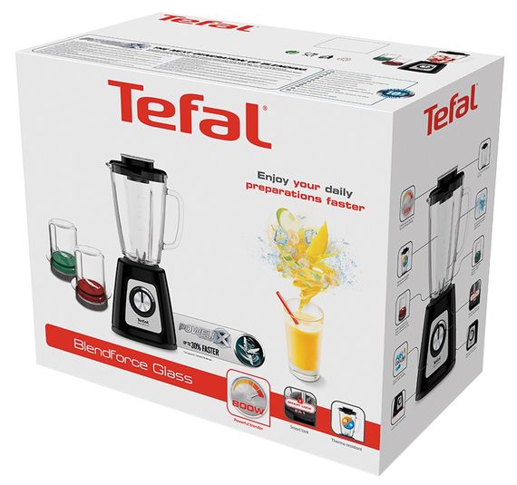 Блендер Tefal BL438831 BLENDFORCE 2, 800Вт, Стационарный, 2л., Черный (BL438831) | Зображення 4