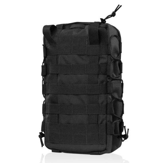 Рюкзак тактичний 10л Чорний, штурмовий рюкзак військовий Ukrarmor укрармор Cordura 1000D, рюкзак ЗСУ MOLLE | Зображення 4
