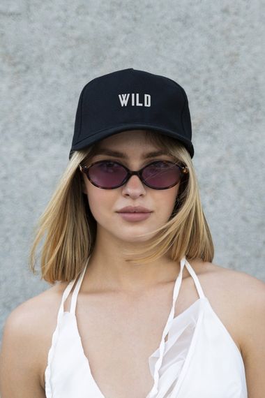 Кепка бейсболка тракер Without з принтом Wild Black | Зображення 3