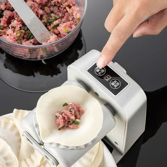Автоматична машинка для ліплення вареників та пельменів, з USB, Electric Dumpling Maker Mashine / Електричний верстат для | Зображення 1