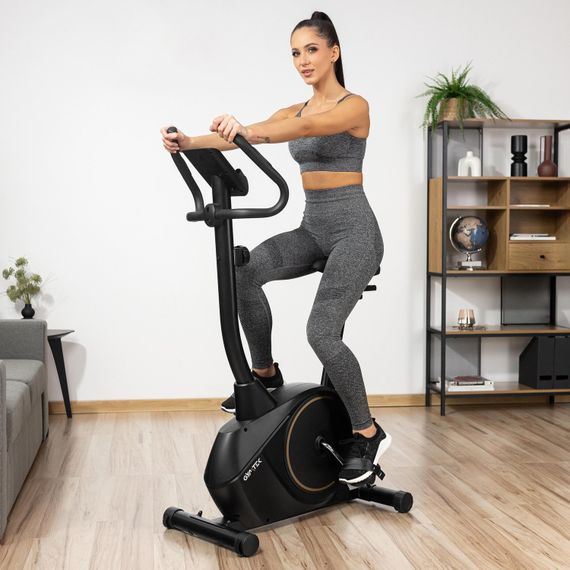 Велотренажер Gymtek XB1500 магнітний золотий | Зображення 2
