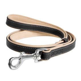 Поводок для собак кожаный WAUDOG Soft, S, Ш 18 мм, Дл 122 см