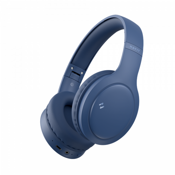 Навушники накладні бездротові HAVIT HV-H633BT Blue | Зображення 4