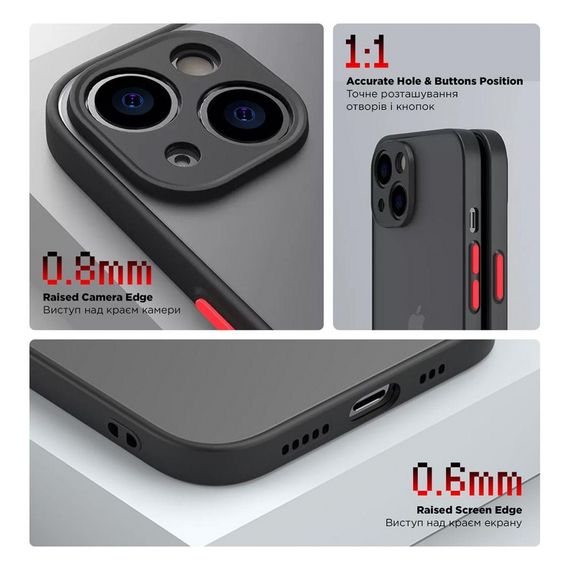 Чохол до мобільного телефона Armorstandart Frosted Matte Samsung M34 5G (M346) Black (ARM69710) | Зображення 2