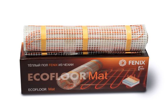 Комплект теплої підлоги нагрівальний мат Fenix LDTS 160 Вт/m2 + програмований терморегулятор | Зображення 1