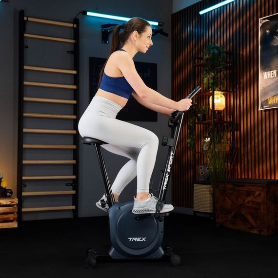 Велотренажер Trex Sport TX-350MB RIZE магнітний синій | Зображення 3