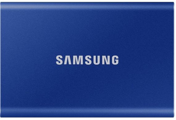 SSD накопичувач Samsung T7 1TB USB 3.2 GEN.2 Blue (MU-PC1T0H/WW)