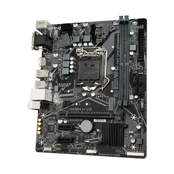 Материнська плата GIGABYTE H410M H V2 | Зображення 3