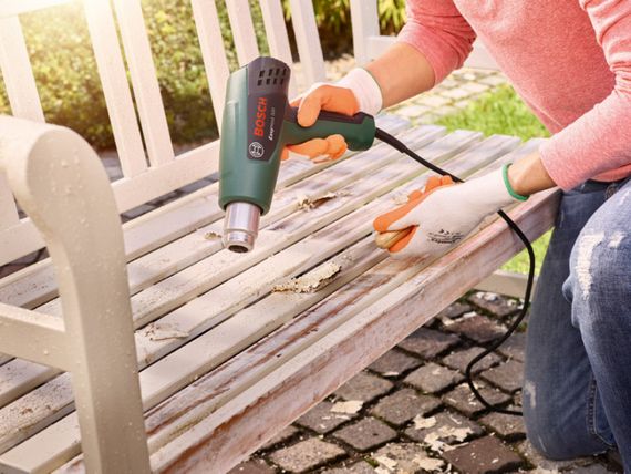 Фен строительный Bosch EasyHeat 500, 1600 Вт, 300/500°C, 0.89 кг (0.603.2A6.020) | Зображення 1