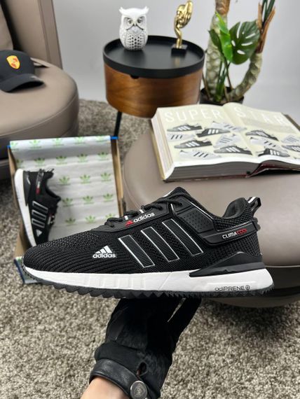 Чоловічі кросівки Climacool Black White  весна / літо / осінь A4068 46 29.5-30 см | Зображення 9