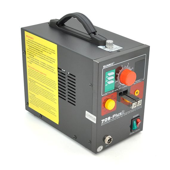 Апарат точкового зварювання конденсаторний SUNKKO S709 PLUS, Ni-Cd, Ni-MH