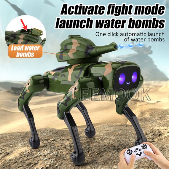 Интерактивный робот-пес, стреляющий шариками орбиз UFT Smart Dog MECH GUARDIAN | Зображення 2