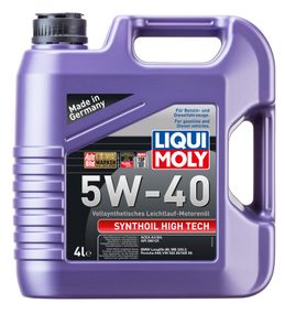 Моторна олива Liqui Moly Synthoil High Tech 5W-40 4л.