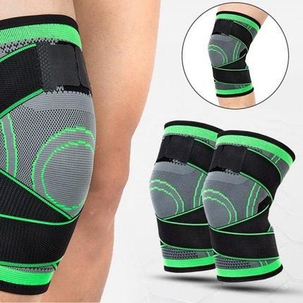 Бандаж колінного суглоба KNEE SUPPORT ∙ Наколінник еластичний ∙ Ортез ∙ Фіксатор коліна | Зображення 1