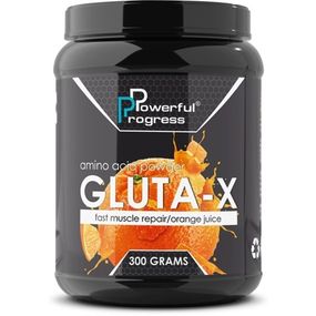 Глютамин для спорта Powerful Progress Gluta Х 300 g /30 servings/ Orange