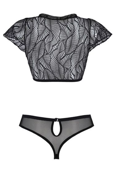 Комплект Passion LEAFA BIKINI ECO Чорний S/M | Зображення 6
