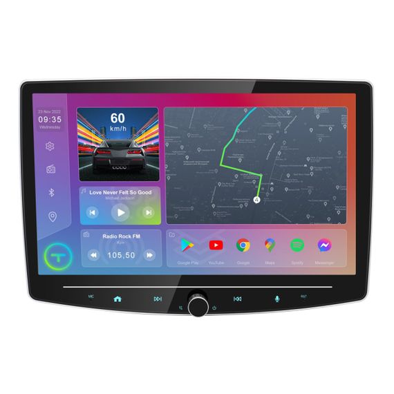 Мультимедіа 1DIN TORSSEN MU102 Carplay DSP 4G | Зображення 1